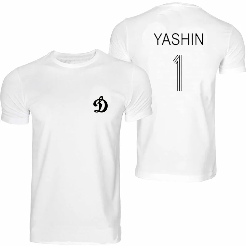 LEV YASHIN T SHIRT RUSSIA CCCP FOOTBALLER DYNAMO MOSCOW LEGEND CAMISETA SOCCERER T-Shirt Summer Plus Size child tshirt