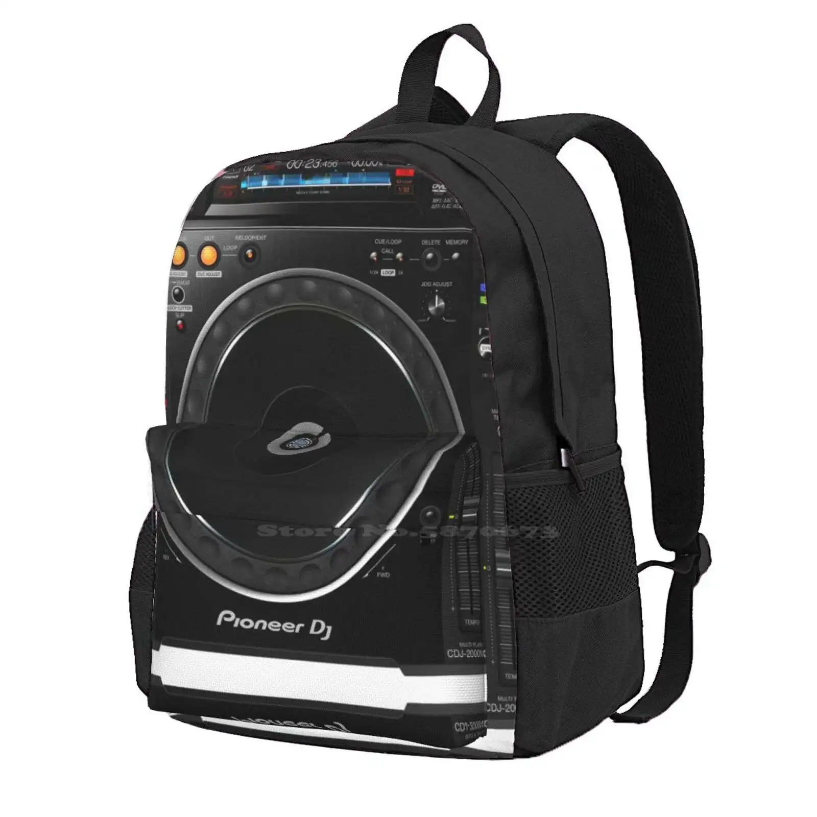 Dj Cd Multi Media Player Travel Laptop Bagpack School Bags Pioneer Dj Cdj Nxs2