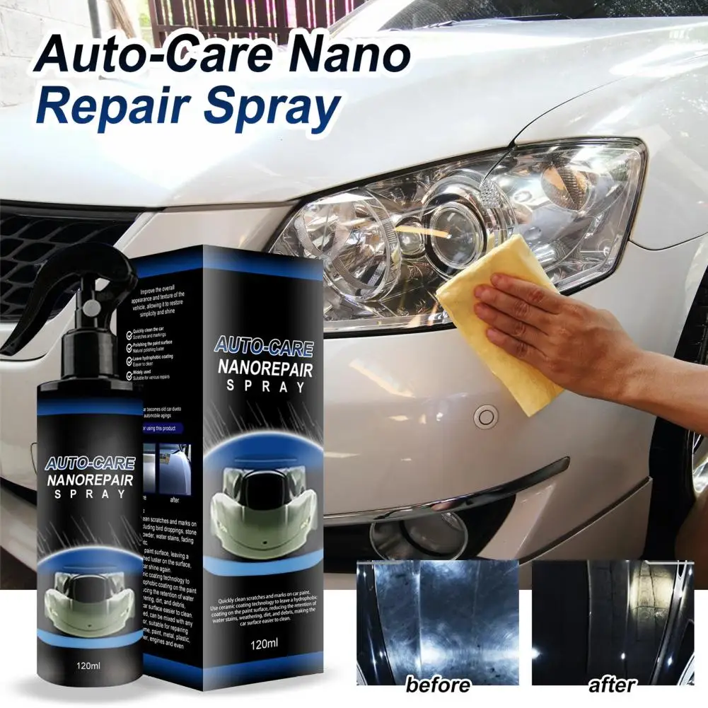 Car Scratch Removal Spray Eco-friendly Car Scratch Remover Spray for Long-lasting Protection Easy Application Waterproof