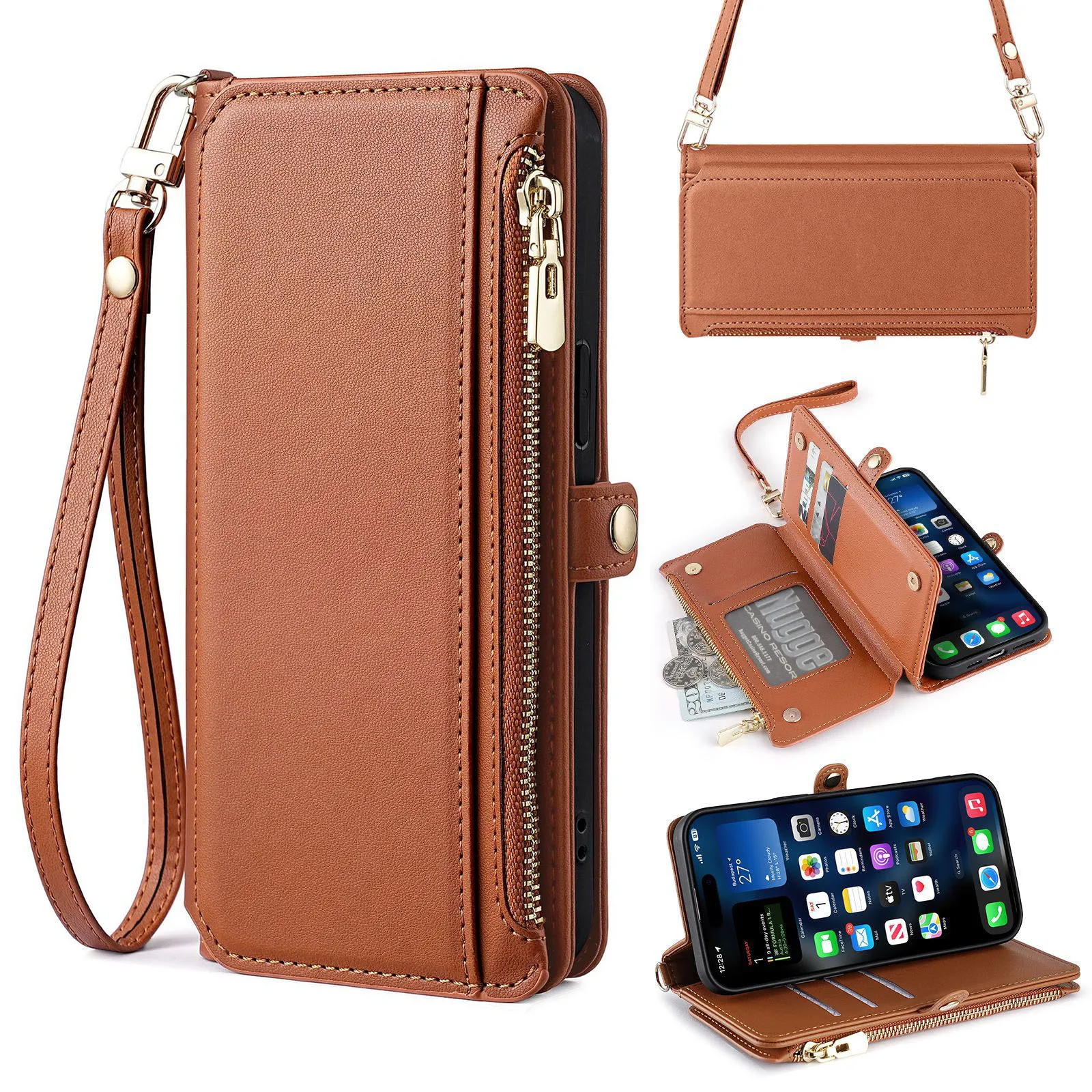 Zipper Wallet Case …