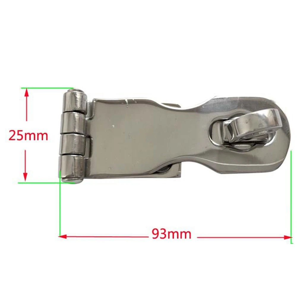 Padlock Hasp Latch Hasp Lock Door Clasp for Fastening Doors Cabinets Boxes