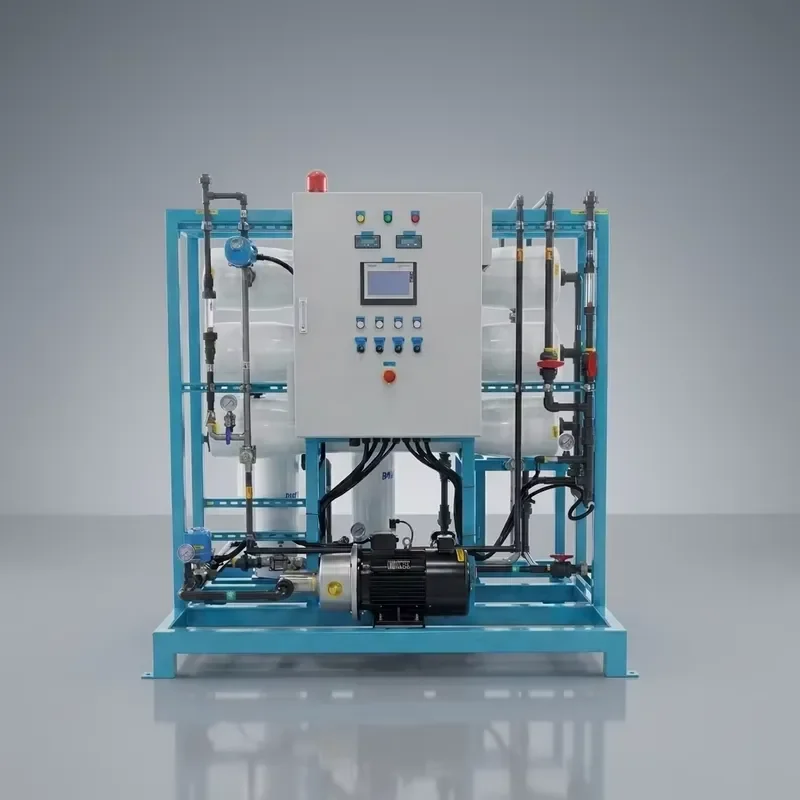 High-Efficiency Desalination Saltwater Filter System 5 Micron PP Carbon Sand Cartridges NSF Certified 1000L/Hour 5kW 380V