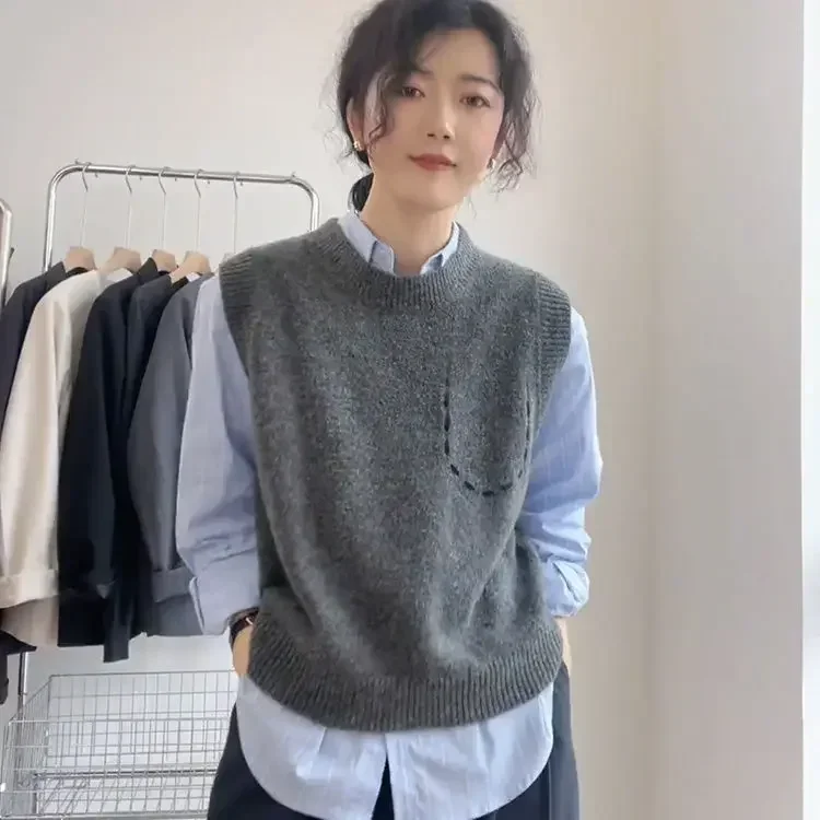 Gray Vest