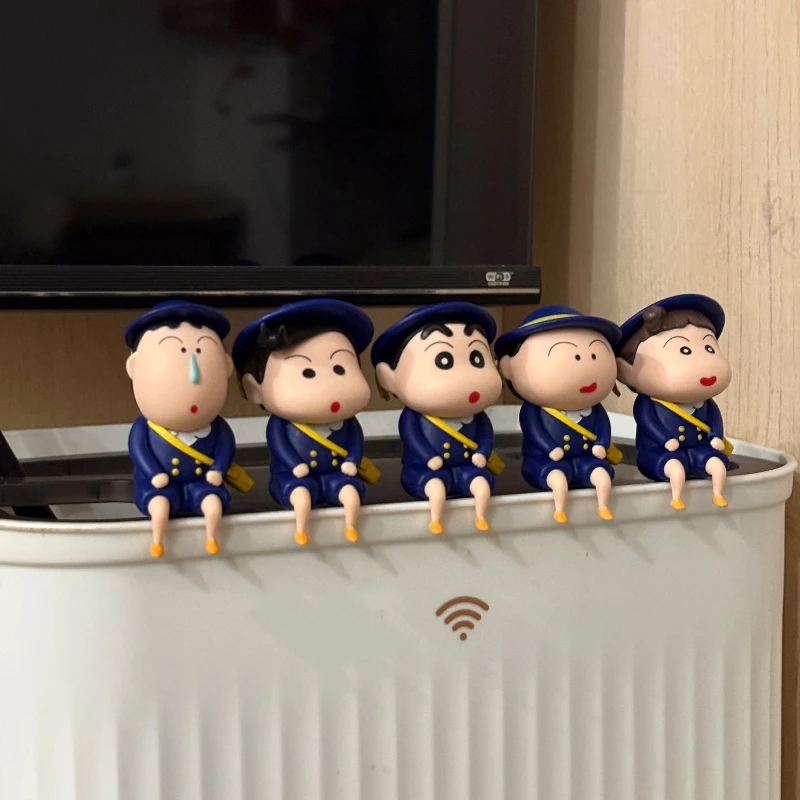 52toys Crayon Shinchan Cartoon Anime Action Figure Desktop Dekoration Modell Puppe Kreative Sammeln Spielzeug Kinder Mädchen Geschenke