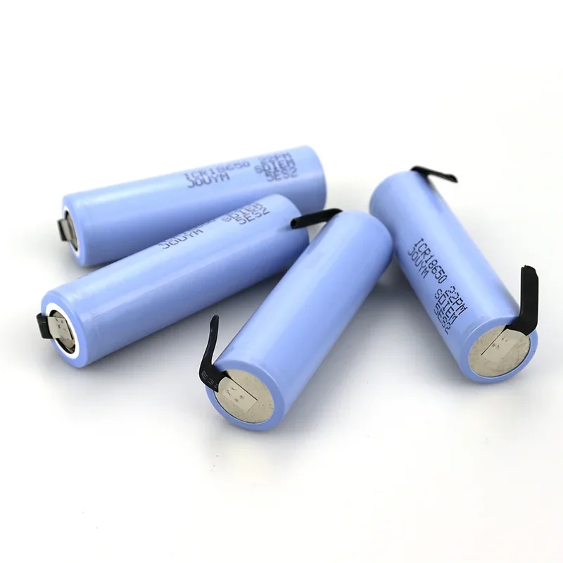 New 18650 2200mAh battery 18650 3.7V , High Current Powerfuls + DIY Nickel