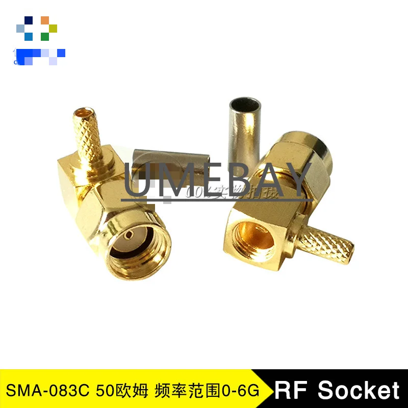 10 pieces per bag SMA male and female pin 50 ohm 0-6G wiring RG174/RG316/LMR100 RF coaxial RF connector