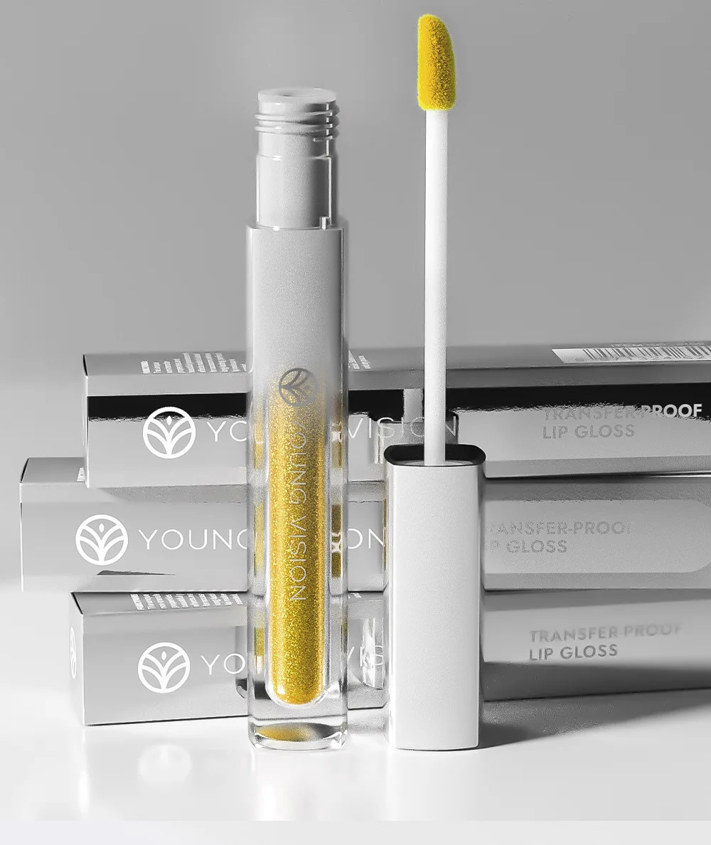 ملمع سائل لامع بـ 8 ألوان - تسليط الضوء على الشفاه والعين والوجه متعدد الاستخدام مع تركيبة كريمية وقابلة للبناء وخفيفة الوزن