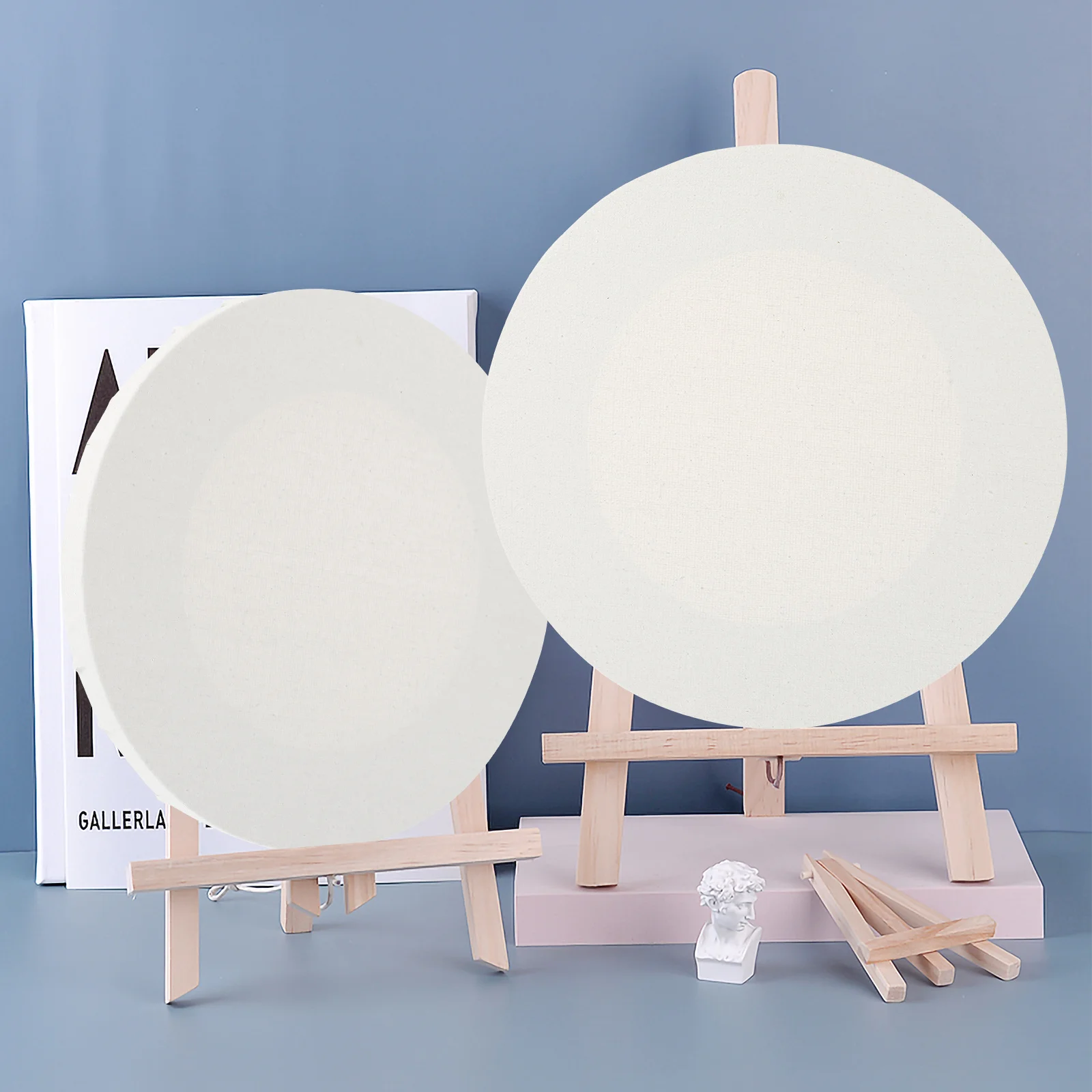 

Oil Board Wooden Blank Frames Smooth Edge Art Panel For Acrylic Oil Painting Portable Canvas Panel Diy Painting Tool Household