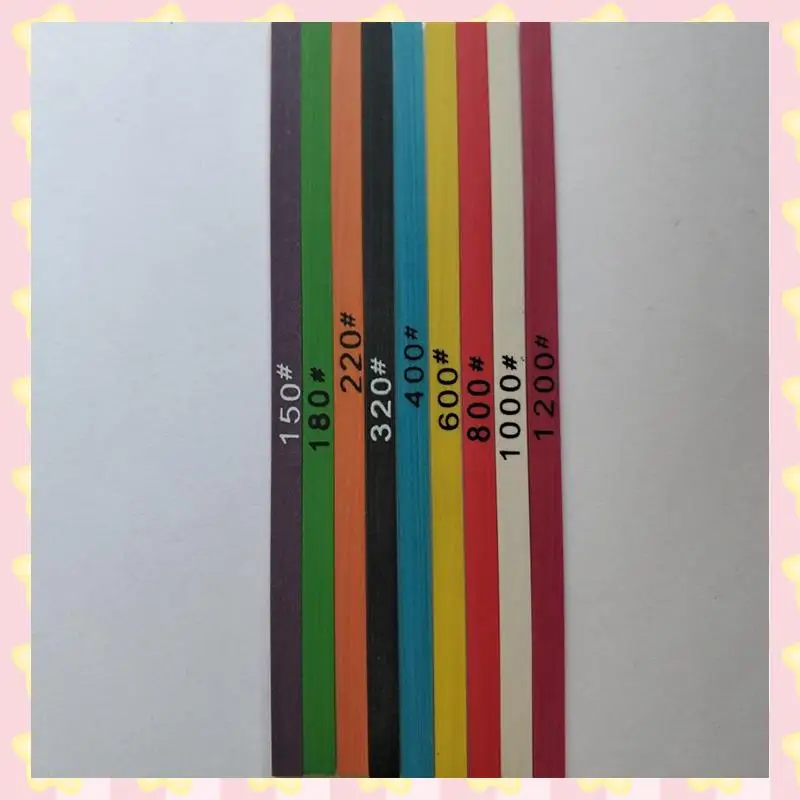 

AB51 27 Pieces 100 X 4 X 1Mm Fiber Whetstone Super Whetstone For Mold Polishing + 3 Piece Clamp Bracket