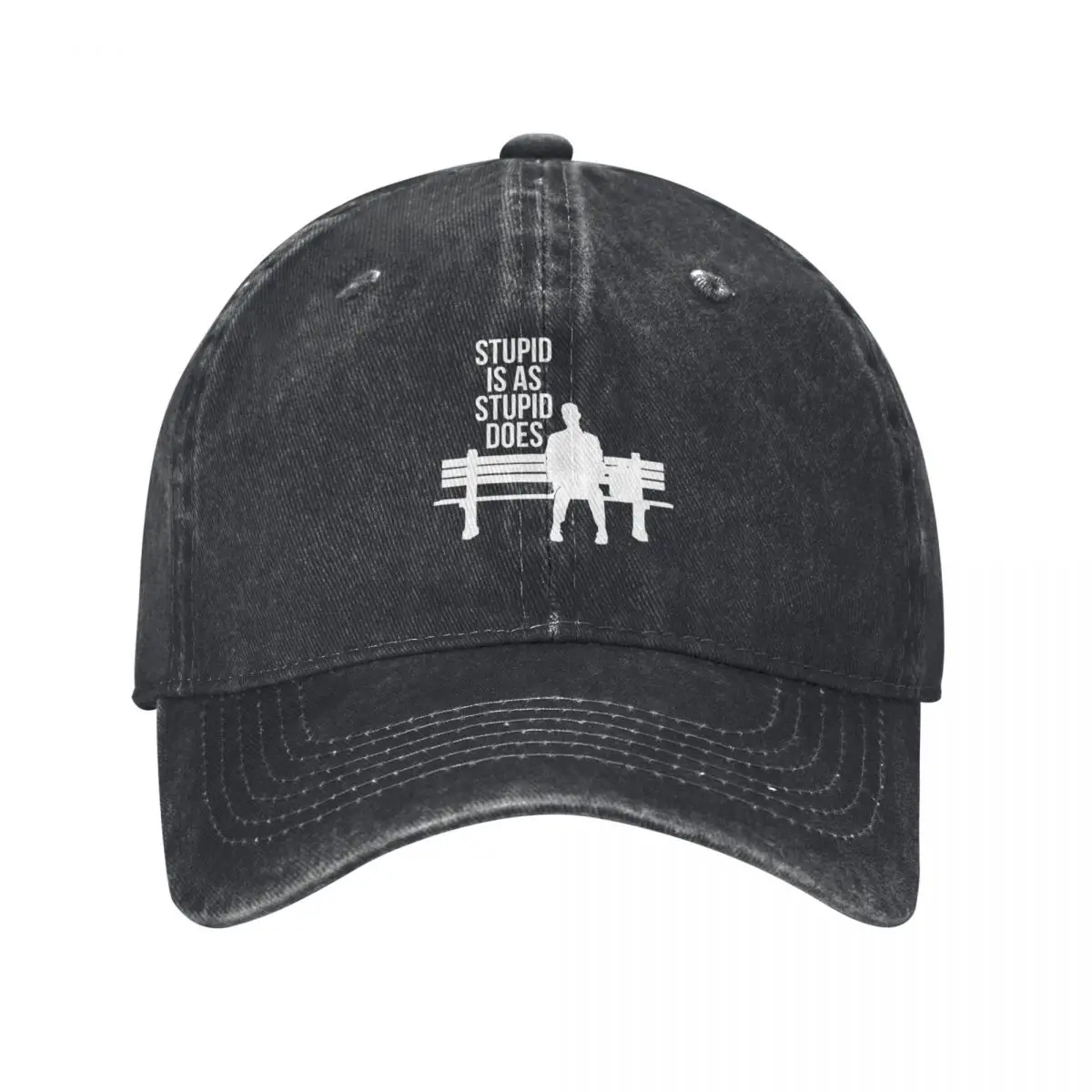 

Stupid Is As Stupid Does Baseball Cap Beach Outing Rugby Winter hat Luxury Brand Sun Hats For Women Men's