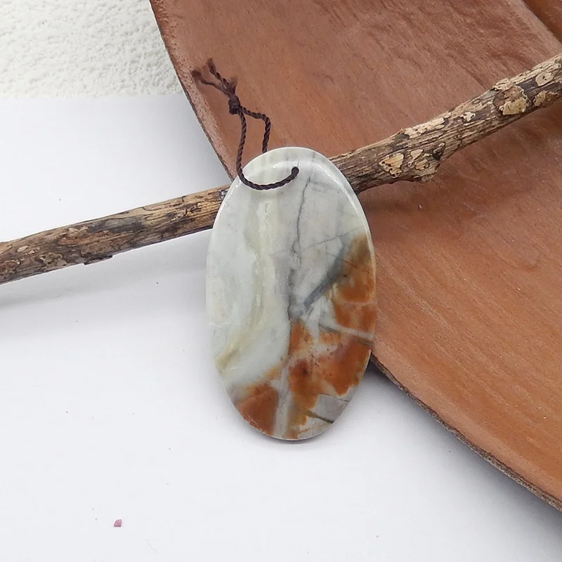 Natural Agate Elong…