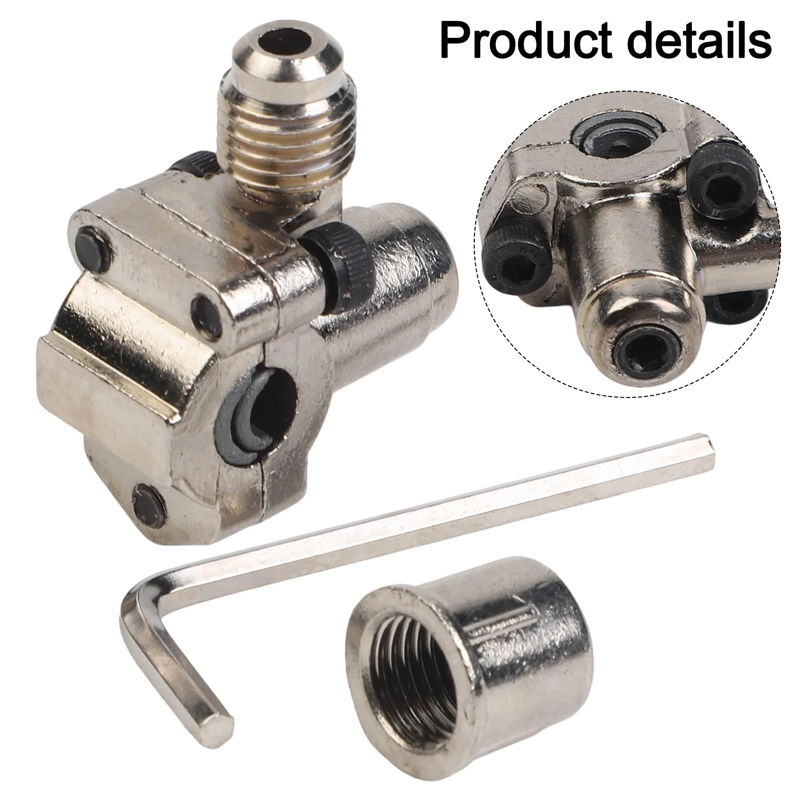 Instalasi Mudah Katup Tusuk Bahan Paduan Seng 1/4 Inci 5/16 Inci 3/8 Inci untuk AC Kulkas