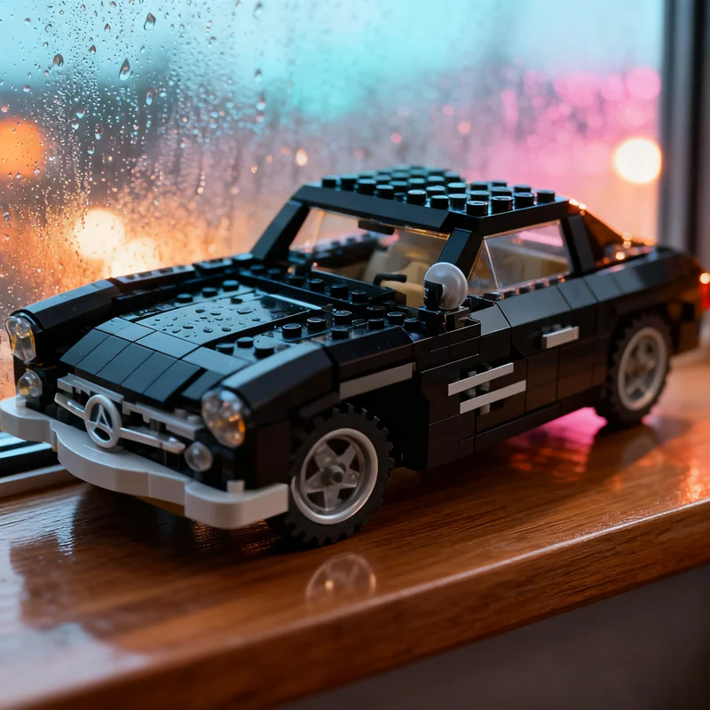 810PCS MOC Performance Road Vehicle Model Technical Engineering Realistic Decorative Building Blocks Detailed Exhibit Toy Gift