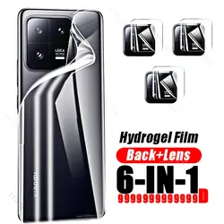 Mi 13Pro Back Hydrogel Film Screen Protectors on For Xiaomi 13 Front Back Camera Lens Protective Glass Mi13 Pro Clear Front