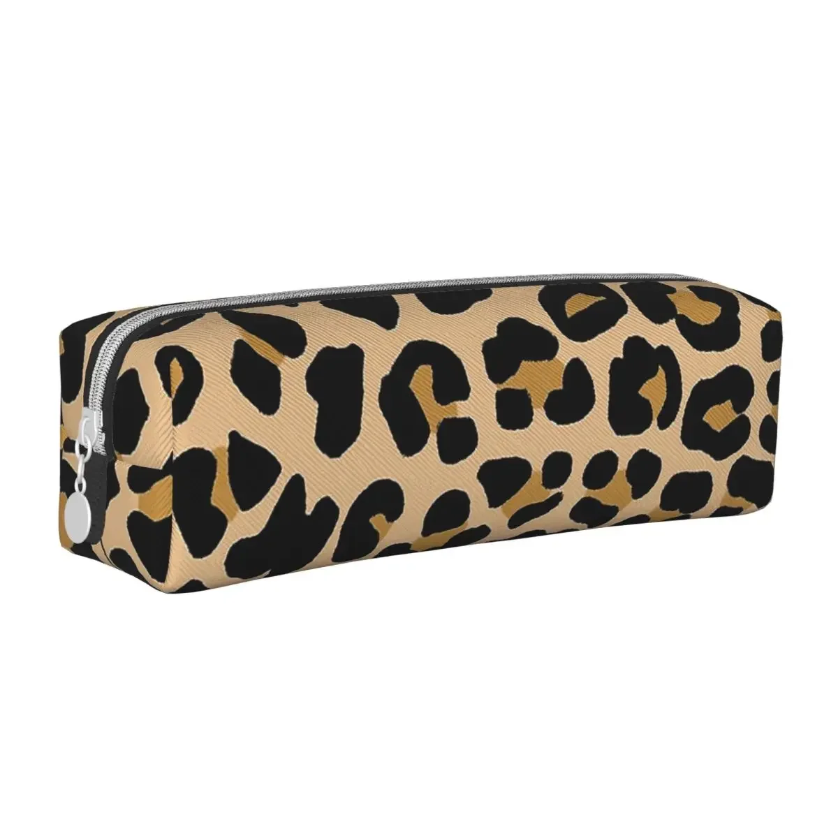 Leopard Print Pencil Case New Pen Box Bag Girls Boys Large Storage Students School Gifts Pencil Box