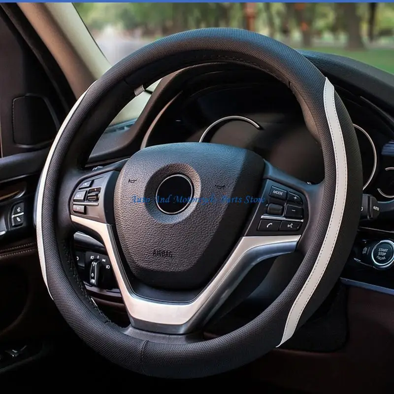 غطاء عجلة القيادة المرن P9FD، رفيع للغاية وغير قابل للانزلاق، مستدير متعدد الألوان #2