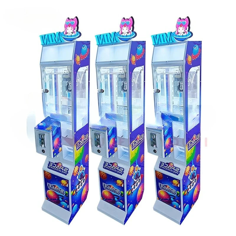 

Mini Claw Crane Machine Arcade Prizes Doll Gift Coin Operated Game Machine Toys Plush Mega Small Vending Claw Machine