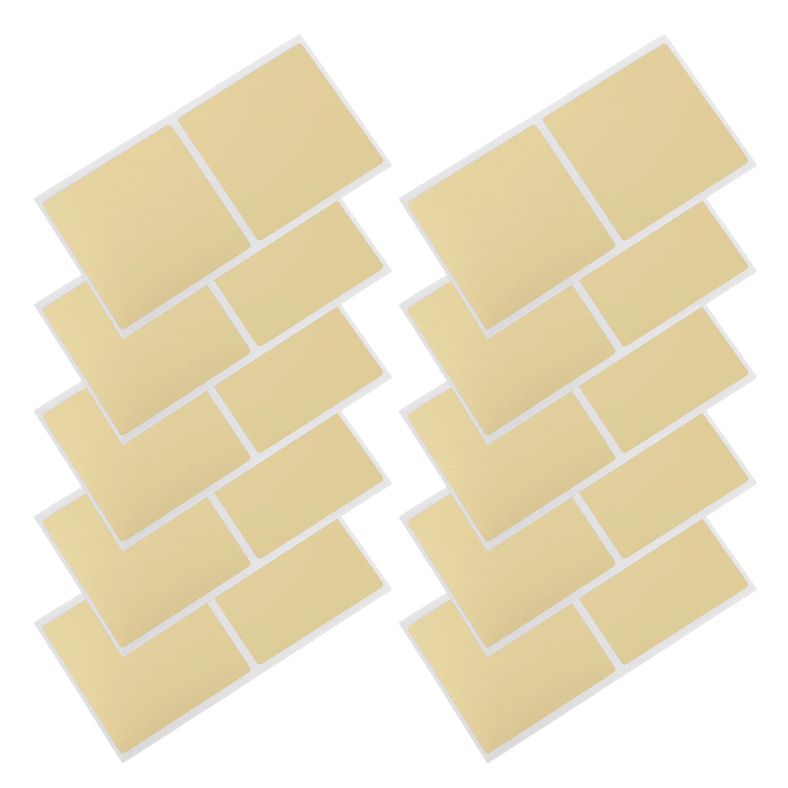 

25 Sheets Scratch Card Stickers off Diy Game Labels Self adhesive Film Peel Material Creative Design Versatile Options