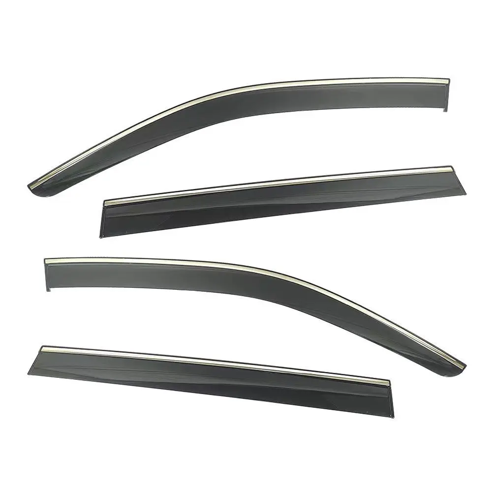 4PCS Chrome Window Visor For EXEED LANYUE VX 2021+