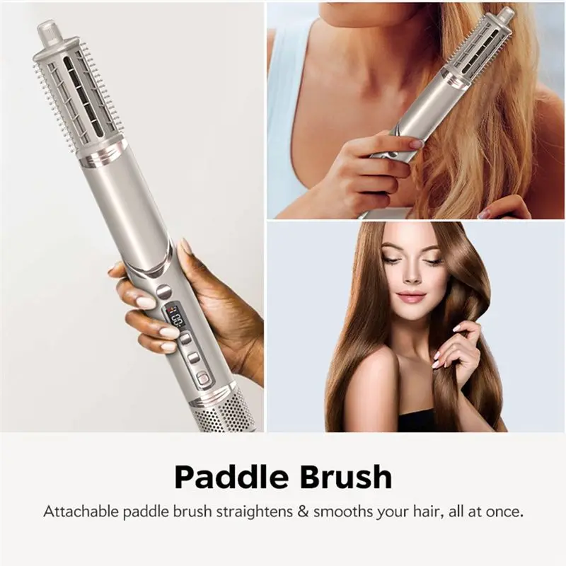 M02K-Folding Hair Dryer Negative Home Hot Air Comb Set Wind Salon Hair Styler Tool Professional Hair Dryer EU Plug,A