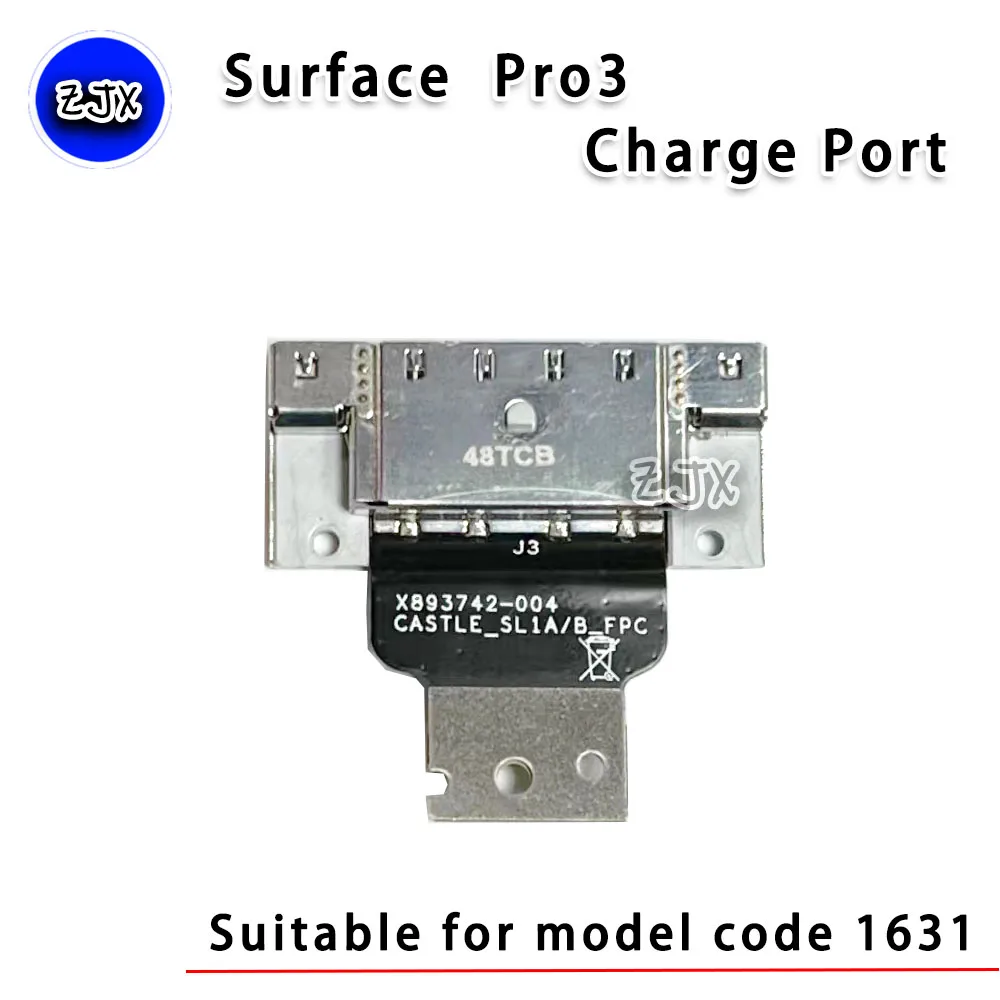 Used for Microsoft Surface Pro3 Charge Port 1631 Charging Tail Flexible Cable X893742-004