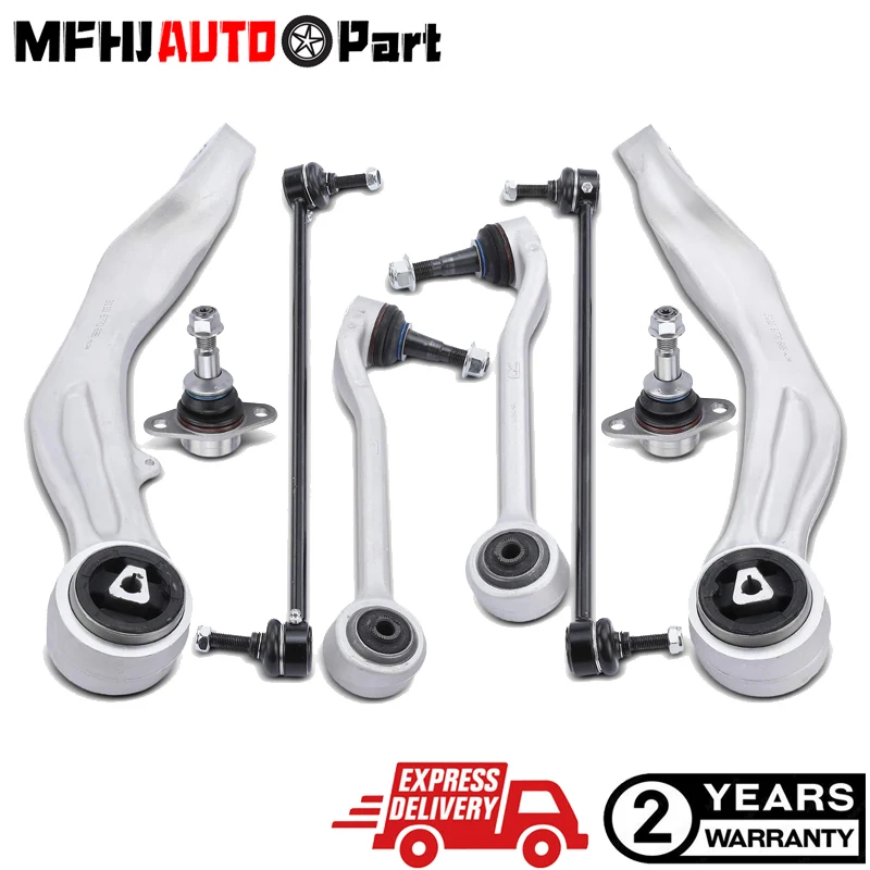 8x Front Control Arm Ball Joint Sway Bar Link for BMW E60 F10 525xi 528i xDrive