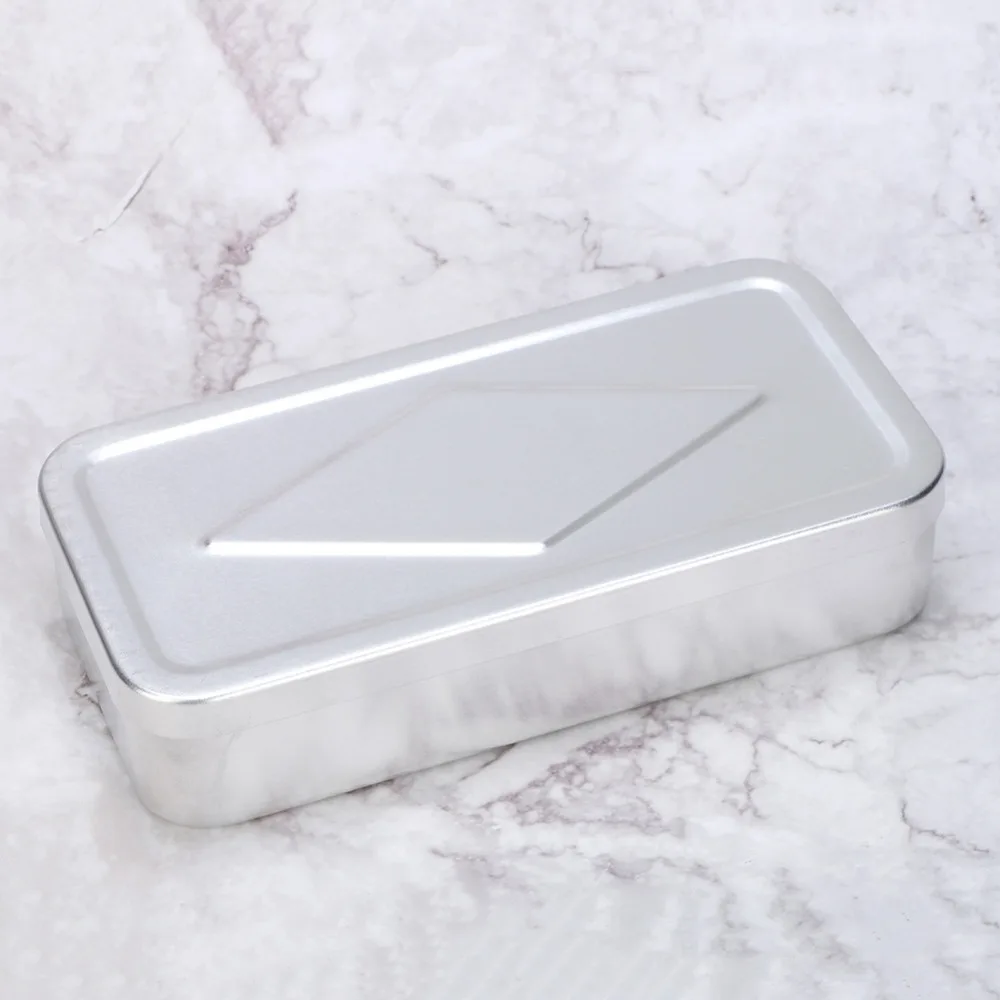 Practical Aluminum Veterinary Box Silver Durable Storage Box Round Edge Aluminum Box Pig