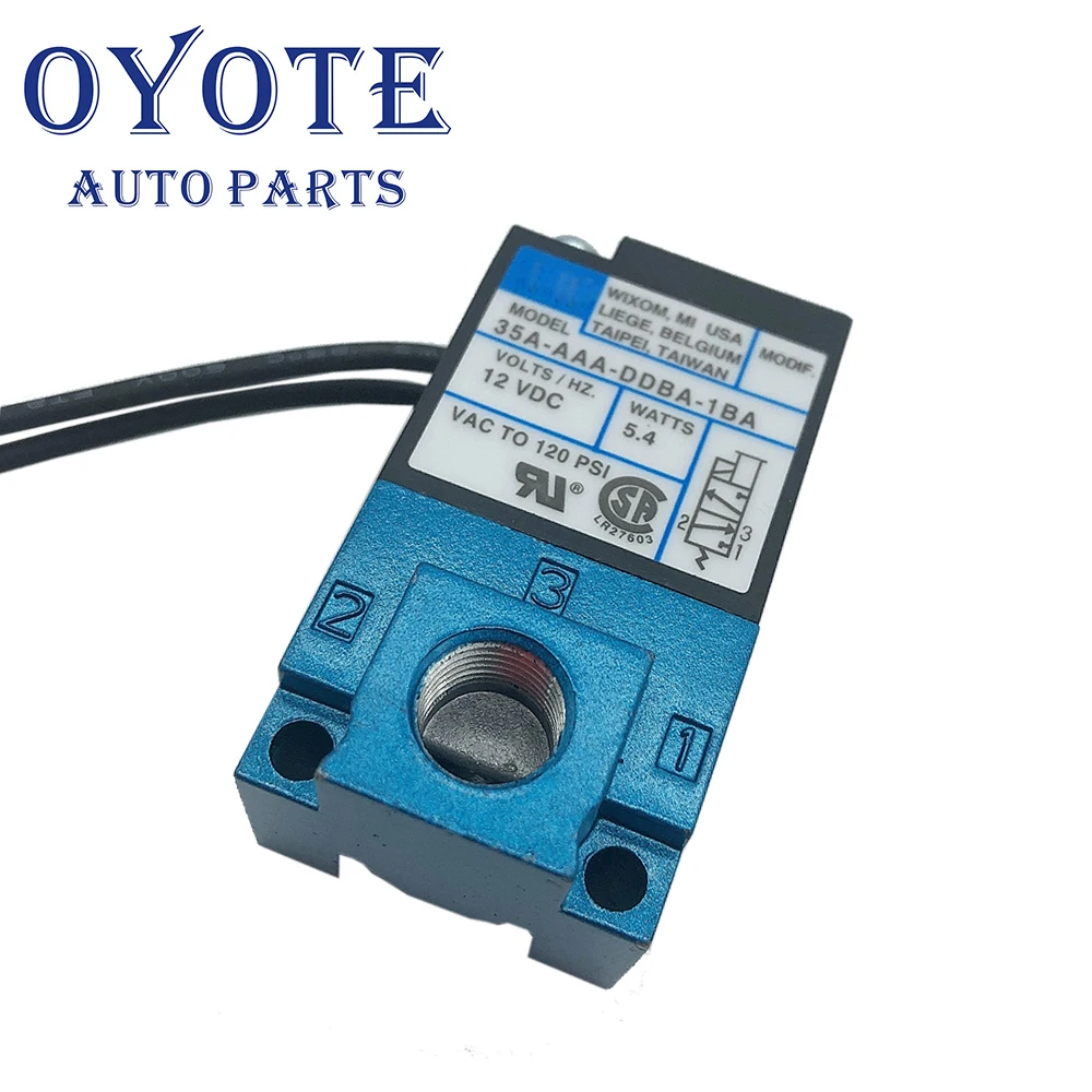 OYOTE 3 Port Electronic Boost Control Solenoid Valve 5.4W 12V PWM 35A-AAA-DDBA-1BA With Logo