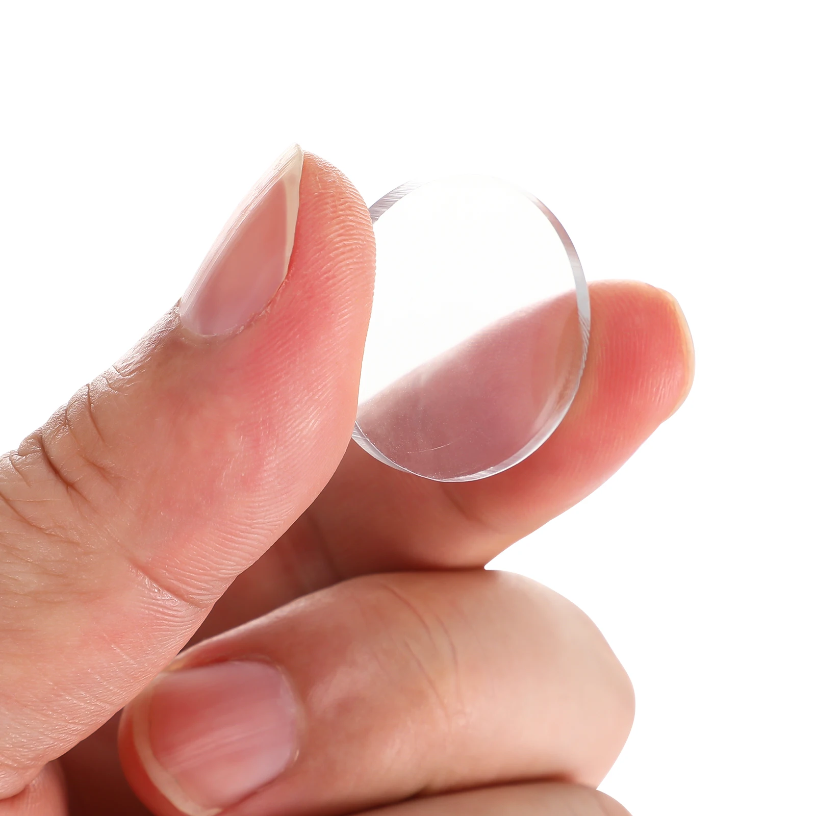 

10pcs Suction Cup Gasket Transparent Red Wood niture 25mmx3 Spacers Glass Cover Damper Anti Spacer Bumper Pad