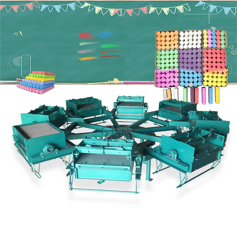 Capacity75000pcs per Hour Dustless School Blackboard Tailor Chalk Making Machine White Chalk Forming Machine Colorful Chalk Ext