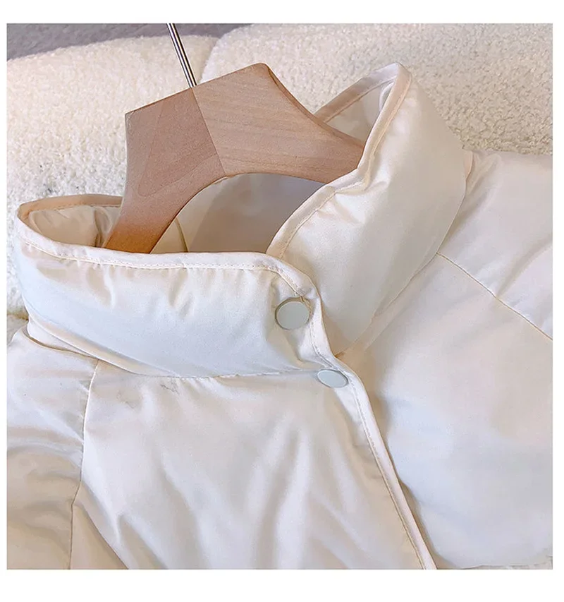 GELITAYIN 2024 ใหม่เกาหลีแฟชั่นฤดูหนาวParkasผู้หญิงแจ็คเก็ตปักเป้าหลวมสบายๆน้ําหนักเบาผ้าฝ้ายอุ่นแจ็คเก็ตหญิงO