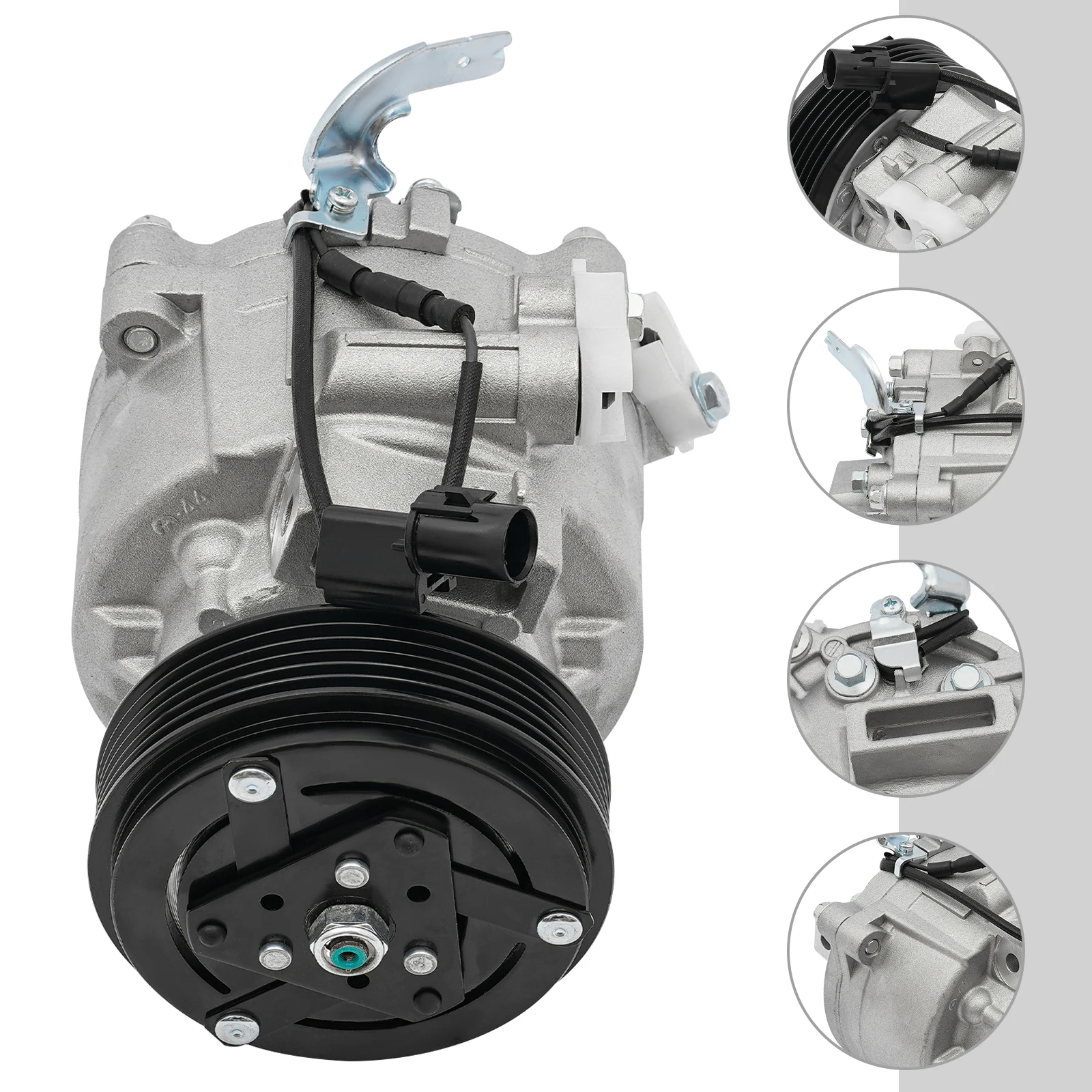 

Для Mitsubishi Lancer & Outlander Sport 2011-2013 компрессор кондиционера кондиционера и сцепление замена OEM 7813A405 AKS200A402D