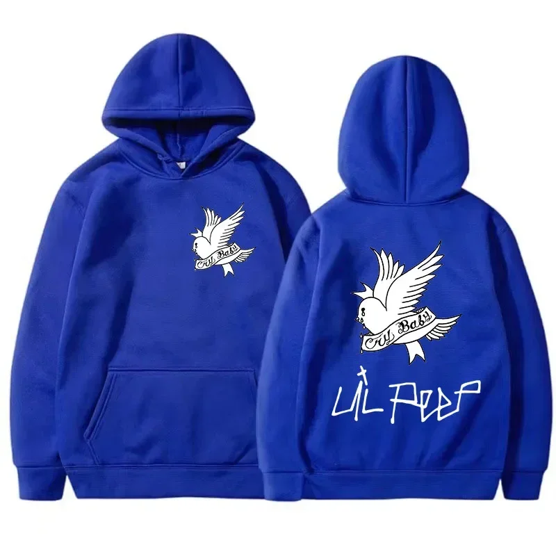 Neue Herbst-Hoodies für Männer mit Lil Peep-Print, Herren/Damen Lil Love Streetwear, Modische Lässige Hip-Hop-Sweatshirts für Männer – Detail 14