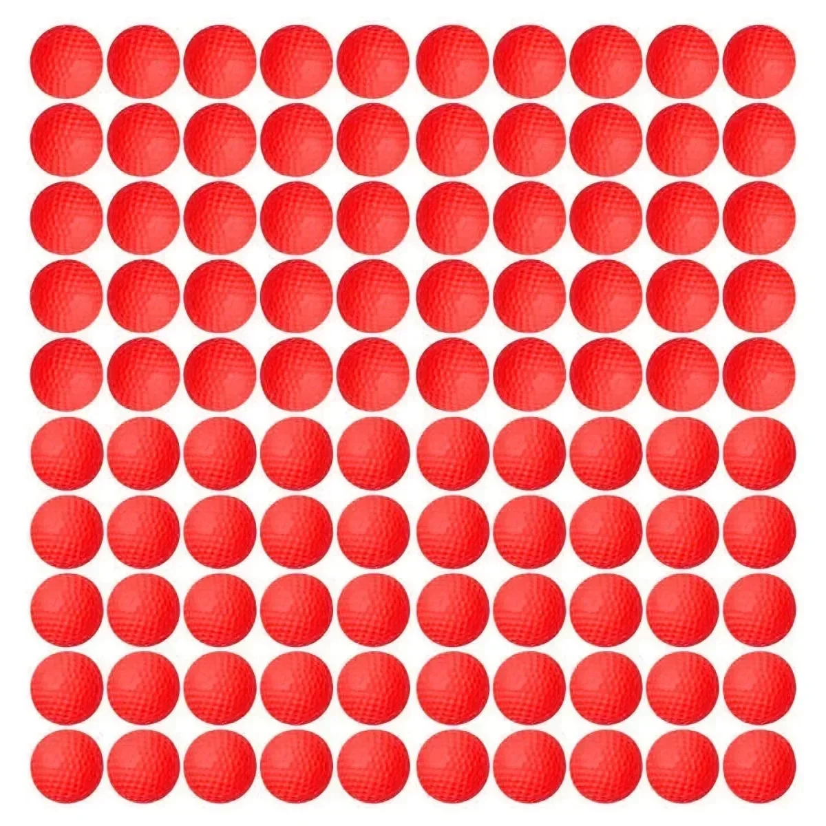 25/50/75/100PCSRedRoundsMiękka pianka Apollo Refill Ammo Ball Bullets For Rival Toys Gun Series Toy Gun Outdoor Practice Red Bullets