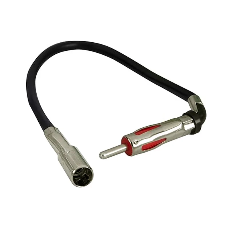 Car ISO Adapter Cable Car Radio Stereo Aerial Antenna for Chevrolet JMC