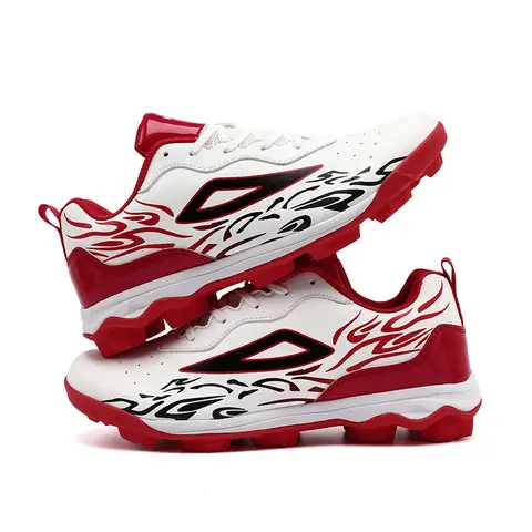 Chaussures de Baseball pour hommes, baskets de Rugby antidérapantes pour femmes, chaussures de Cricket pour débutants, chaussures d'entraînement athlétiques