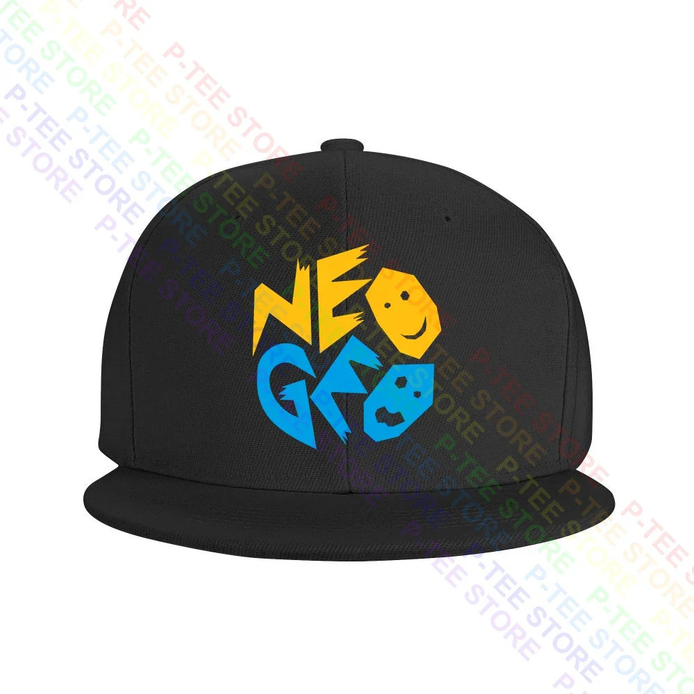 -Logo Neo Geo-Aes-Cd-Mvs - Neogeo Snapback Cap Adult hip hop Headwear Baseball Caps