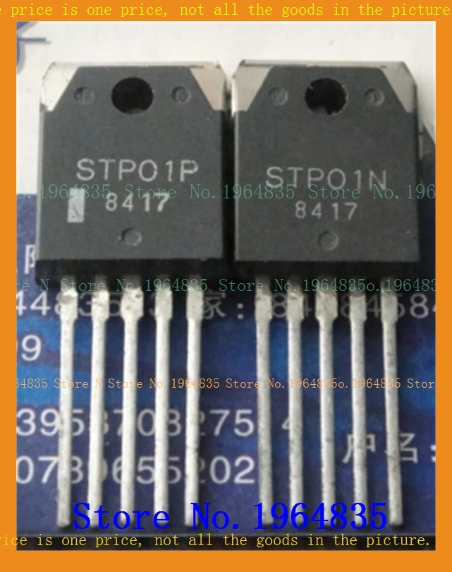 2pcs/lot=a pair STP01P STP01N TO-3P-5