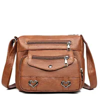 Neutral style rectangular bag for men and women, crossbody bag with large capacity, casual and fashionable single shoulder bag
