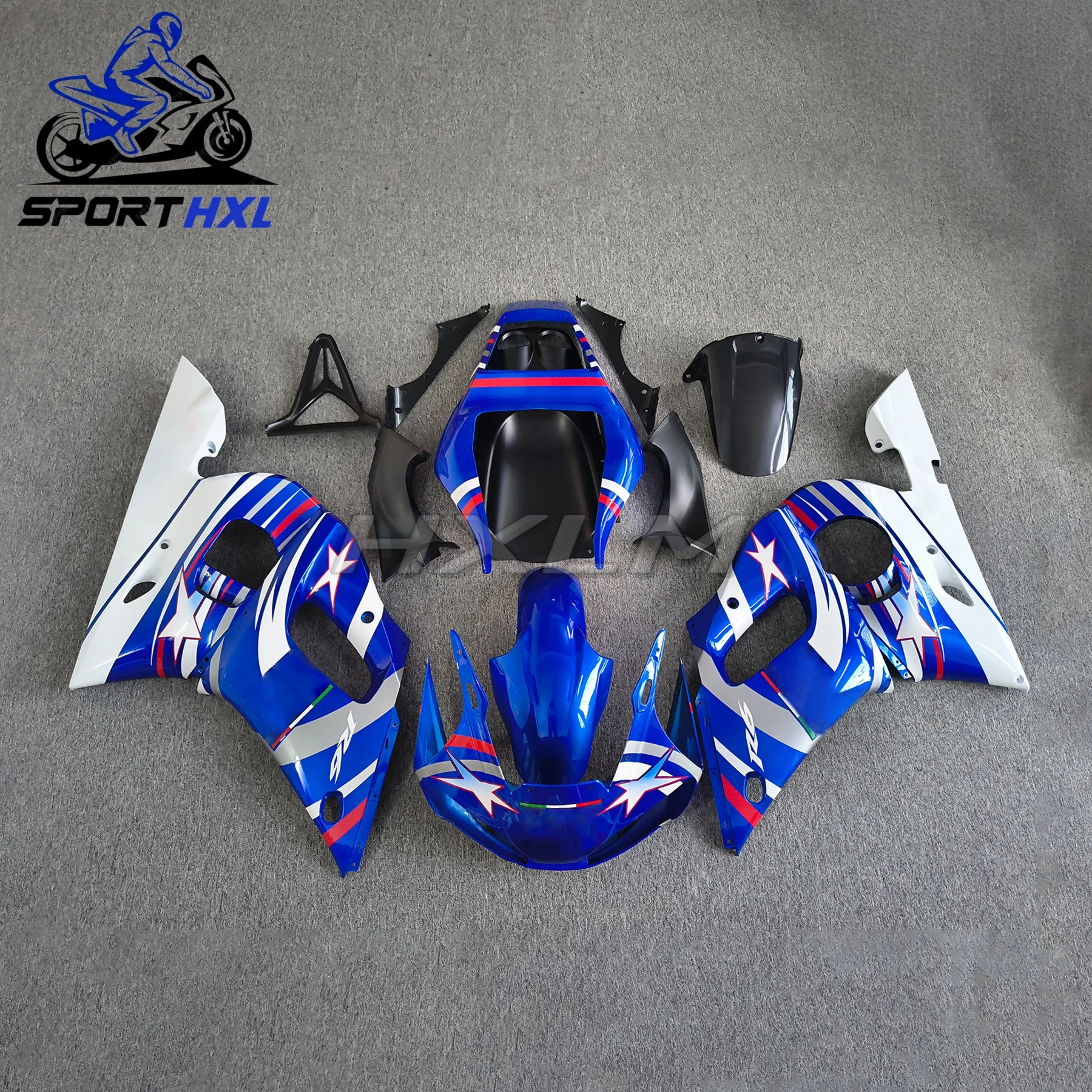 

Fairing kit fit for YAMAHA YZF R6 98 99 00 01 02 plastic 1998 1999 2000 2001 2002 full fairings bodywork kits