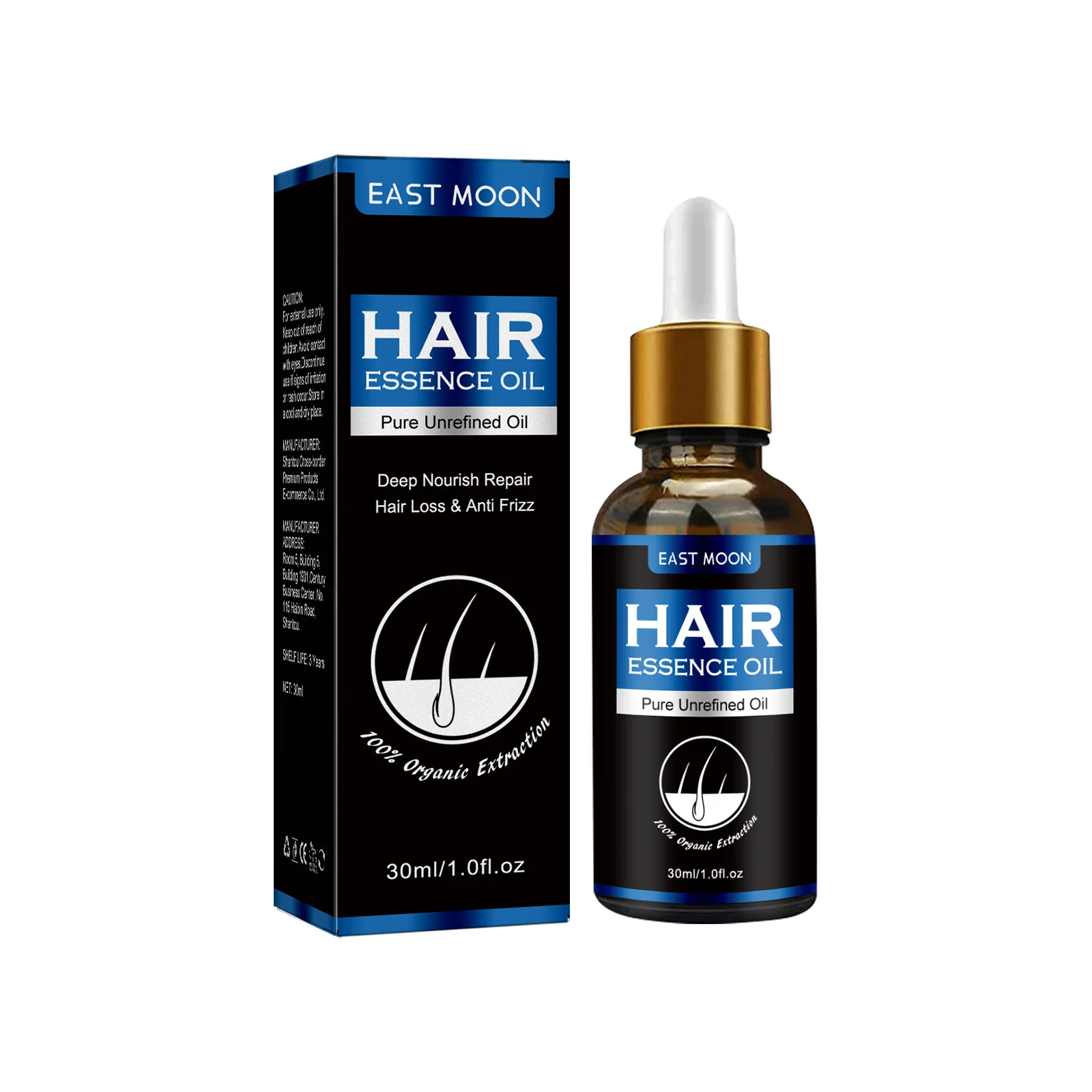 Vitamin E Hair Growth Oil Prevent Baldness Repair Damaged Strengthen Roots Improving Loss Reduce Frizz Men Hair Essential Serum