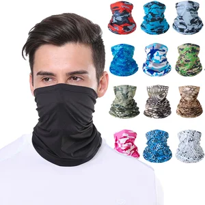 2025 New Outdoor Ice Silk Sun Protection Bib Spring and Summer Motorcycle Neck Cover Sports Magic Bandana Riding Mask Full Face