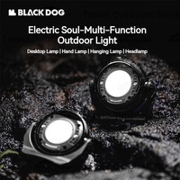 Naturehike Blackdog Electric Soul Lamp Outdoor Camping Hiking Cycling Work Picnic Light Type-C Charging Port IPX3 Waterproof