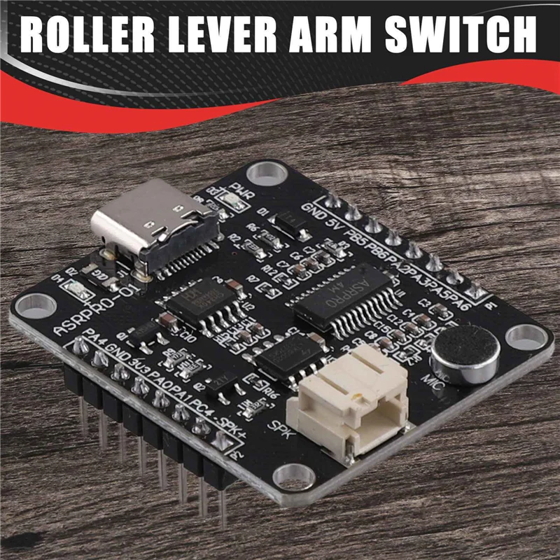 SQPP-2X Плата разработки ASR-PRO 4M Флэш-память Модуль распознавания голоса Макетная плата (контактный разъем уже сварной)