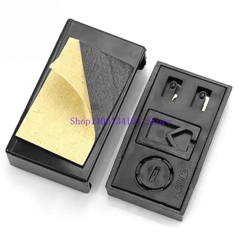 

Hg89 Автомобильные цифровые часы с датчиком температуры, прозрачный ЖК-экран небольшого размера для автомобиля, грузовика, офиса или подарка