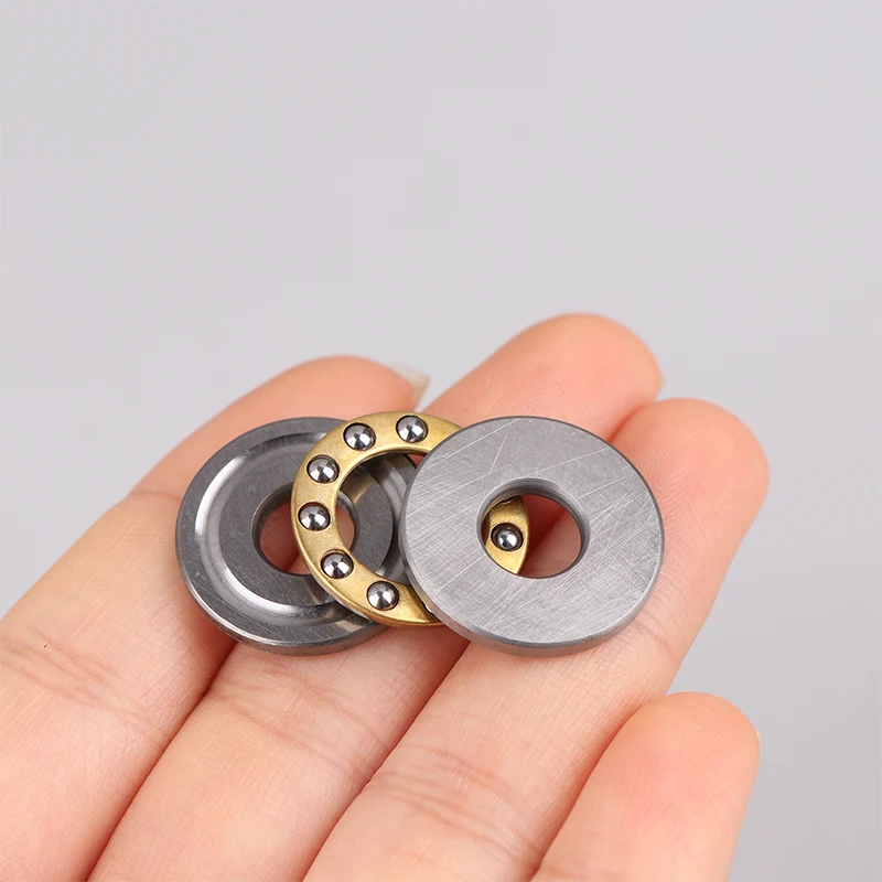 3Pcs/set Plane Planar Miniature Axial Ball Bearings F7-13M F7-15M F7-17M F8-14M F8-16M F8-19M F8-22M Thrust Ball Bearing