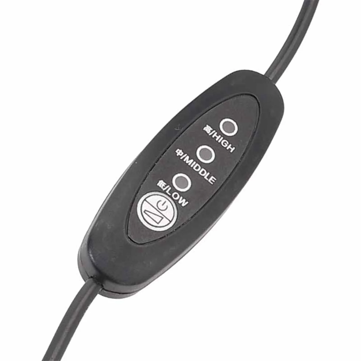 SMIEA Cavo ventola boost USB da 5 V a 12 V Cavo ventola USB a 4 pin regolabile 3 marce Velocità regolabili Cavo ventola chassis da USB a 12 V