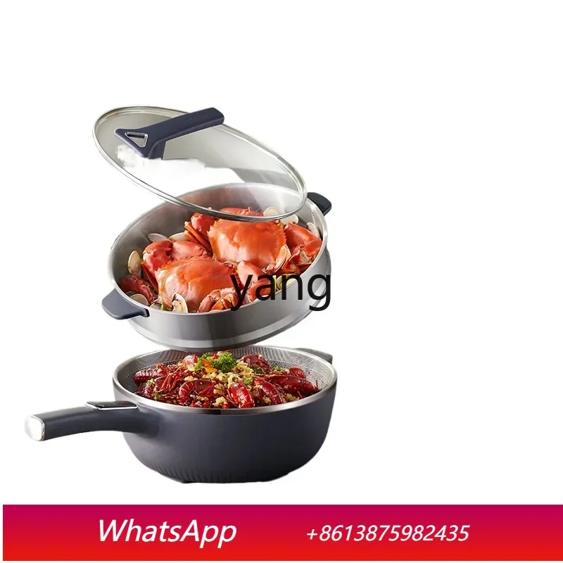 

CX Electric Frying Pan Electric Frying Dishes Wok Integrated Household Multi-Functional Frying