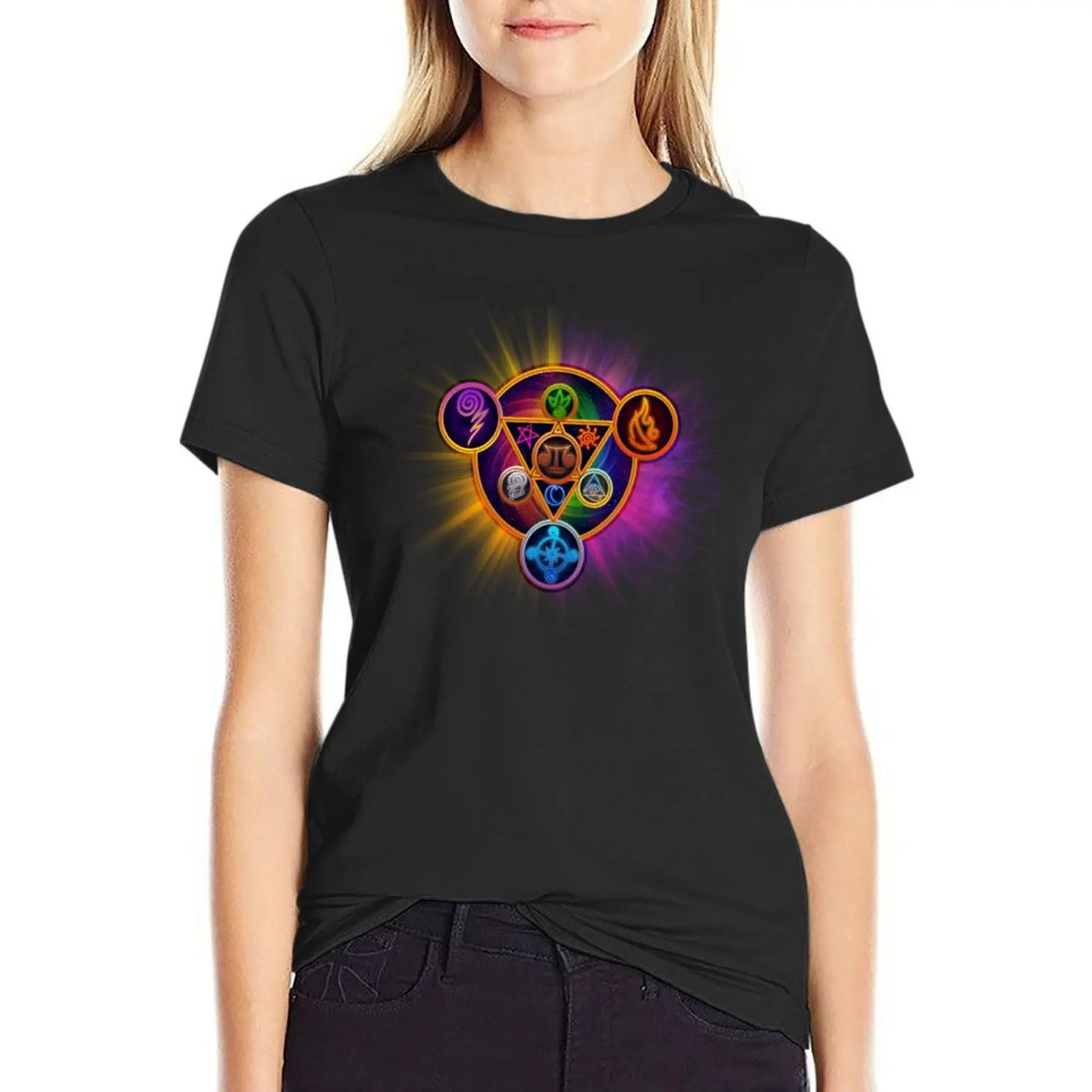 

Wizard101 - The Spiral Schools T-Shirt korean fashion plus size tops womans clothing