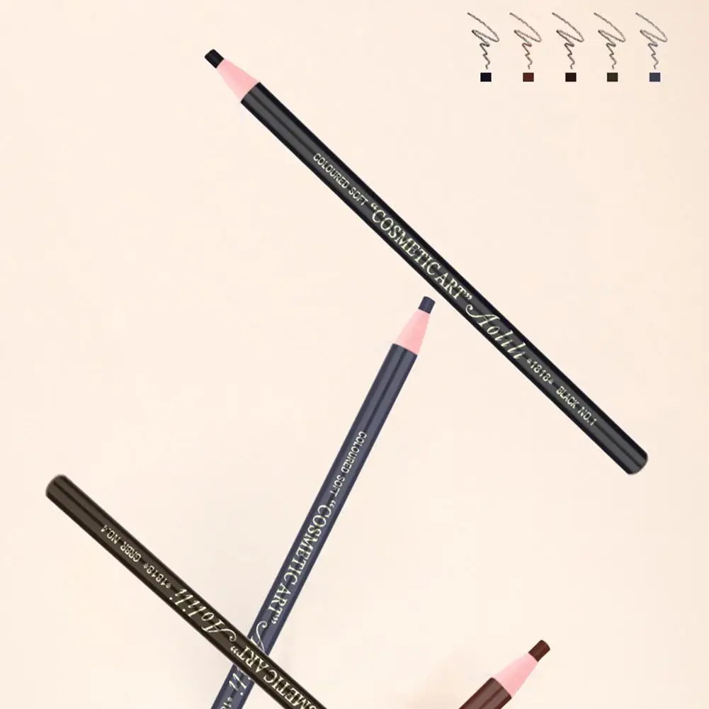 قلم حواجب بخط سحب، لا يحتاج إلى شحذ قلم حواجب، تقديم ألوان طبيعية، مقاوم للعرق ومقاوم للتلطخ #3
